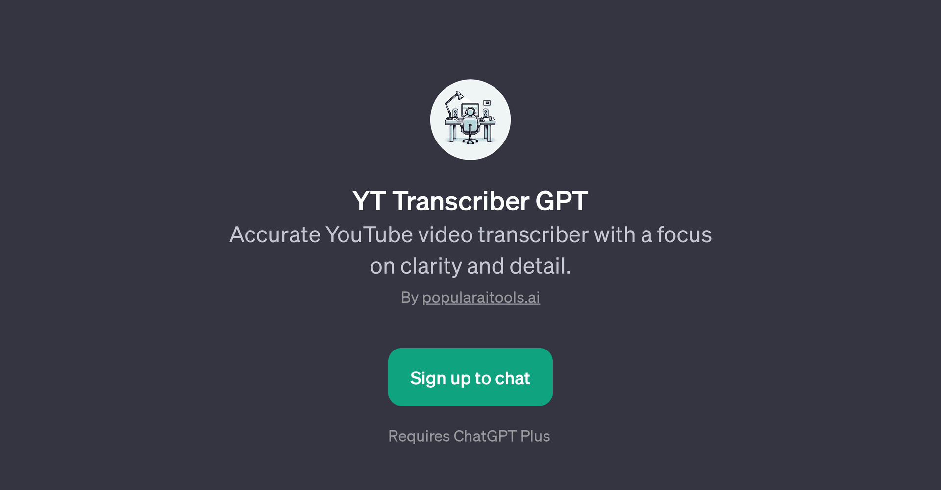 YT Transcriber GPT