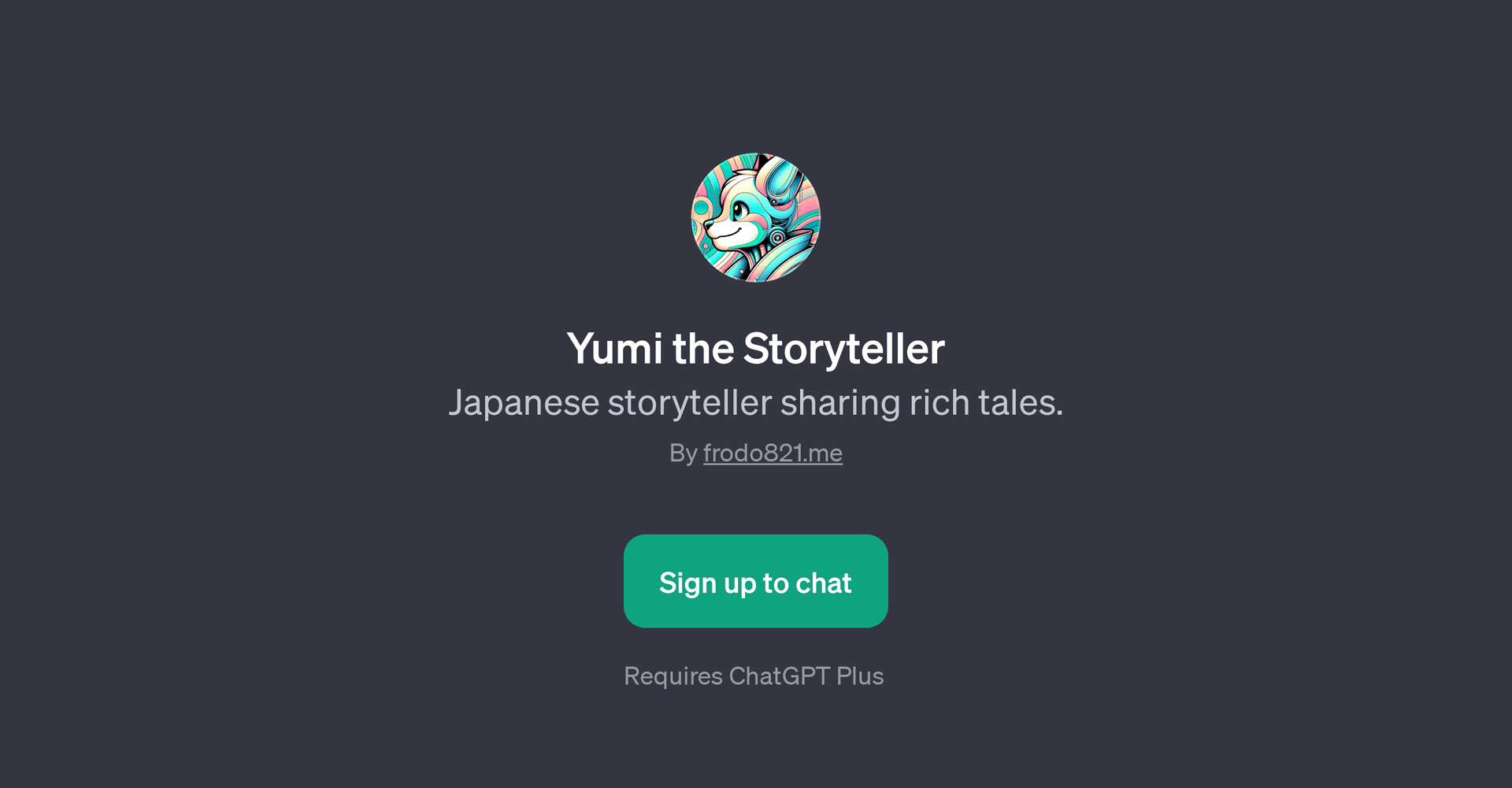 Yumi the Storyteller