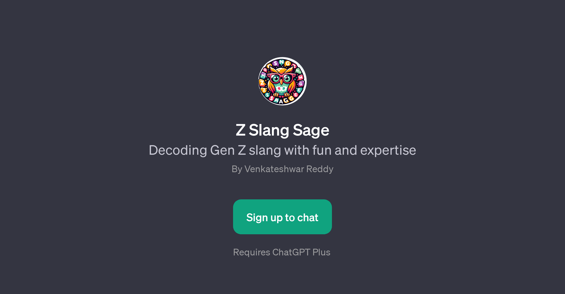 Z Slang Sage