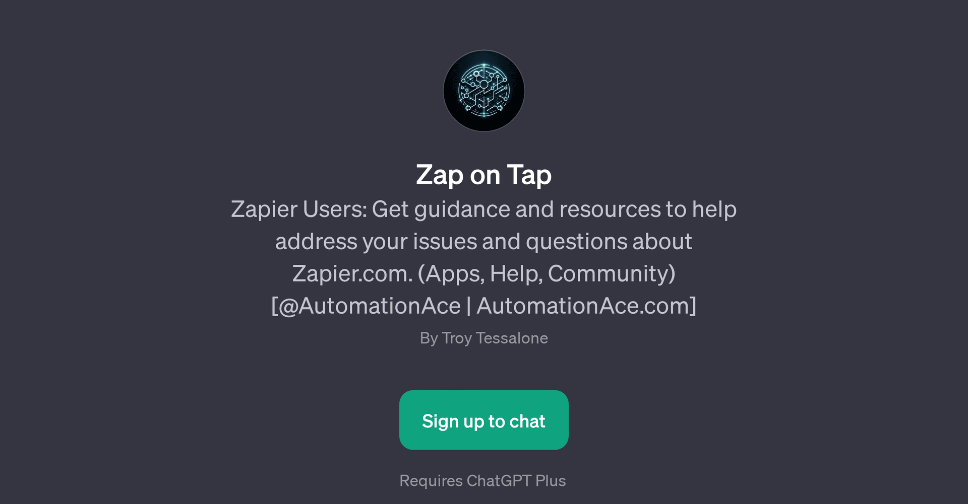 Zap on Tap