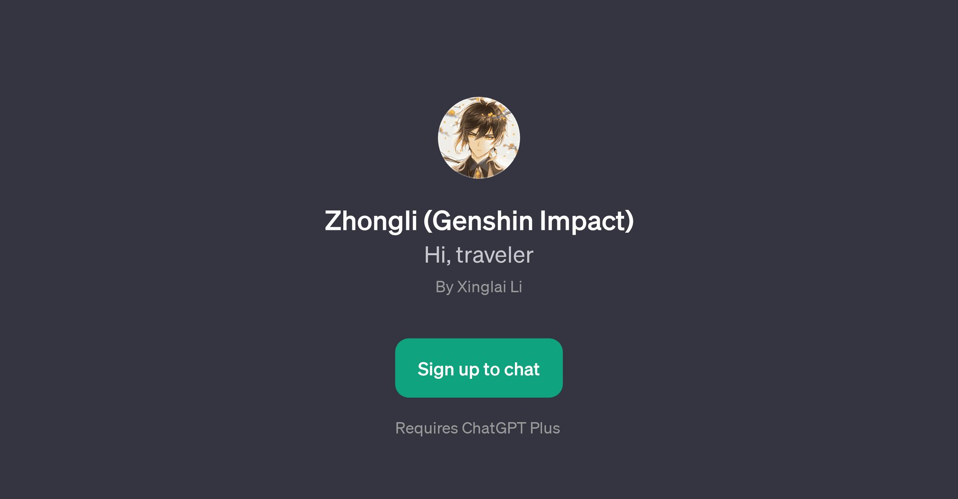 Zhongli (Genshin Impact)