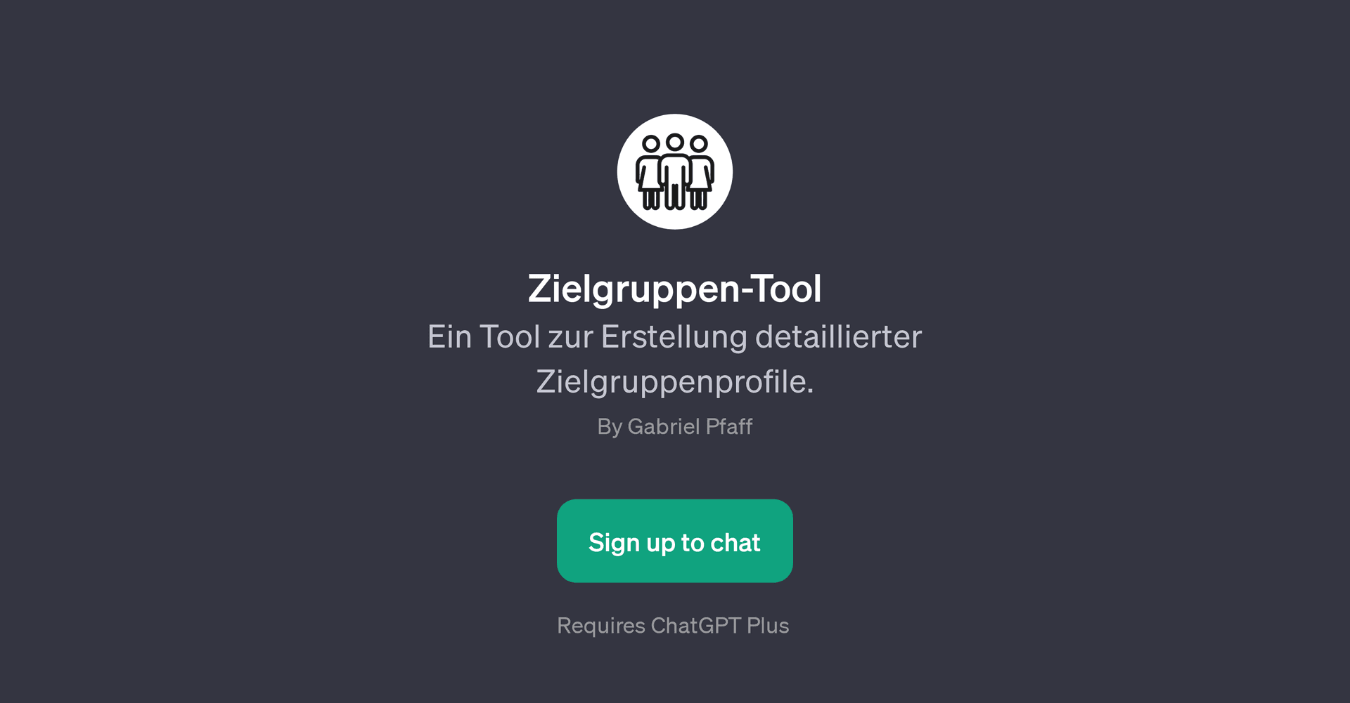 Zielgruppen-Tool