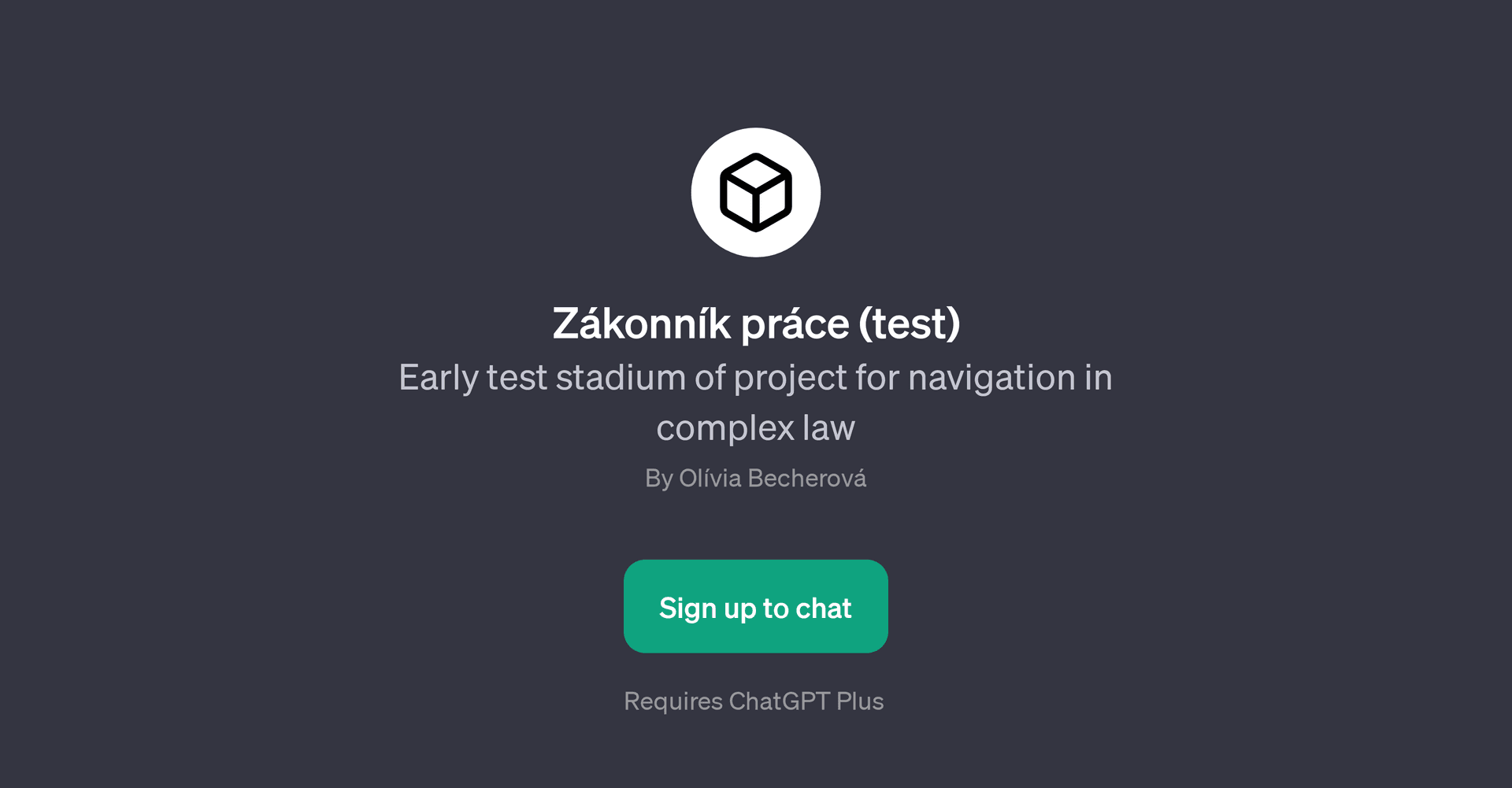 Zkonnk prce (test)