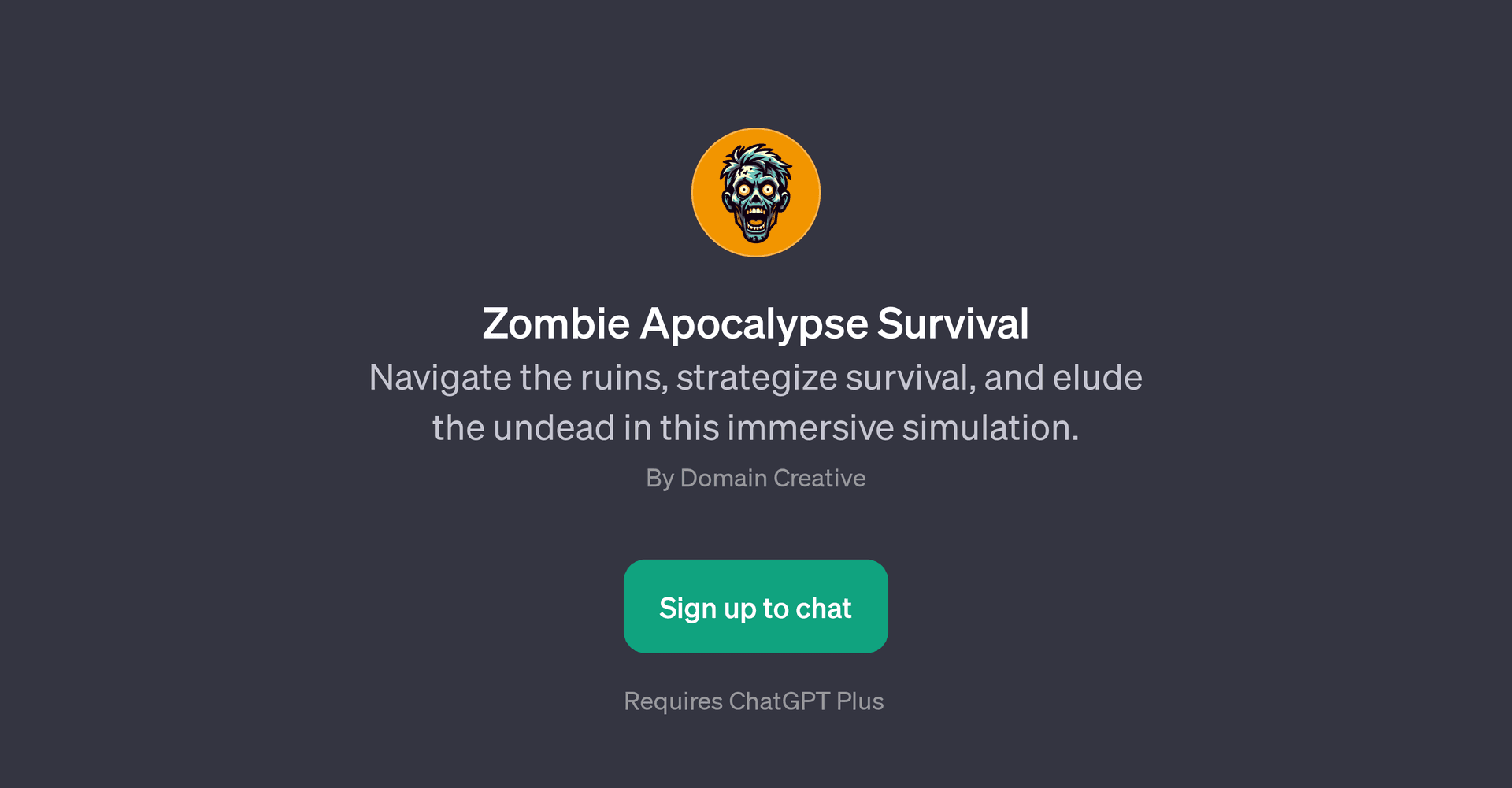Zombie Apocalypse Survival