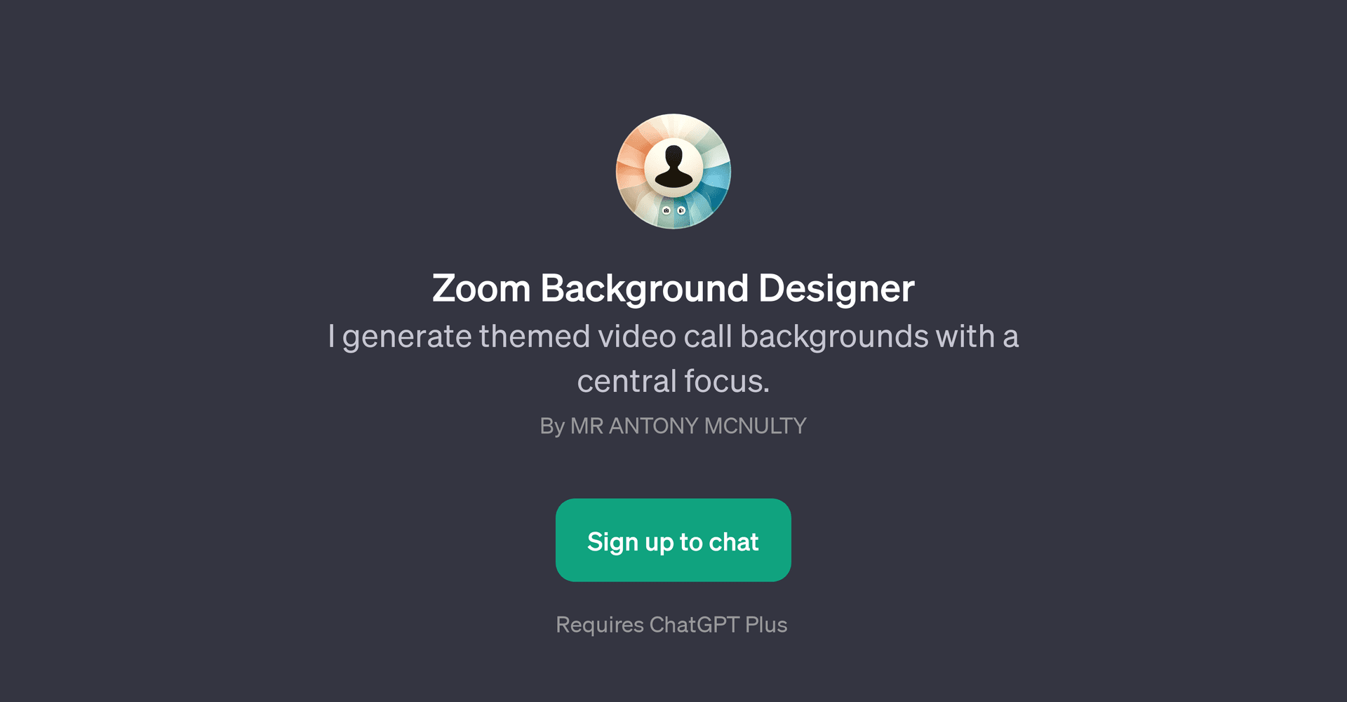Zoom Background Designer